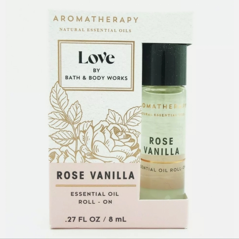 Bath & Body Works Rose Vanilla Essential Oil Roll On